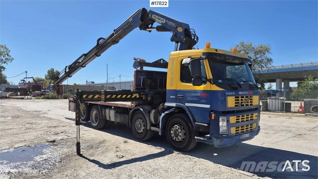 Volvo FM12 شاحنات الرافعات