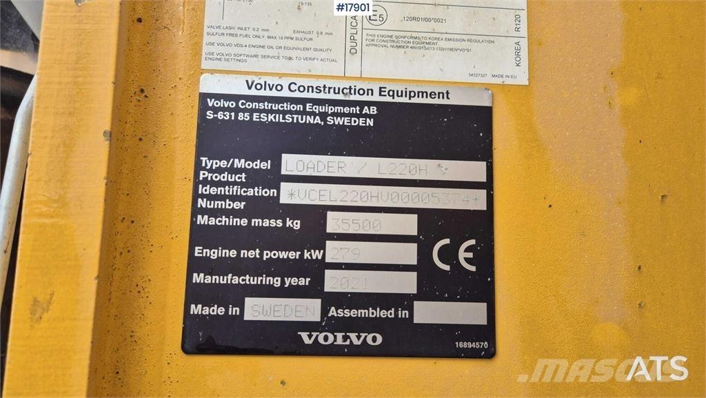 Volvo L220H لوادر بعجل