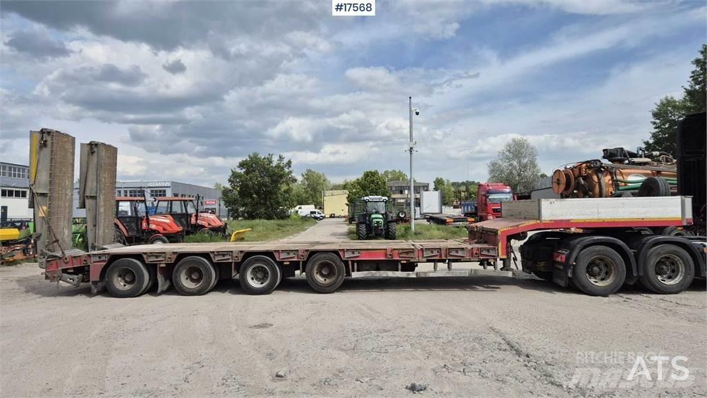 Wielton NJ 4 نصف مقطورة مسطحة منخفضة