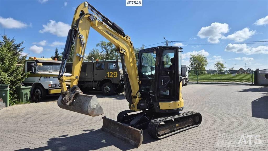 Yanmar VIO38-6 حفارات صغيرة أقل من 7 طن (حفارات صغيرة)