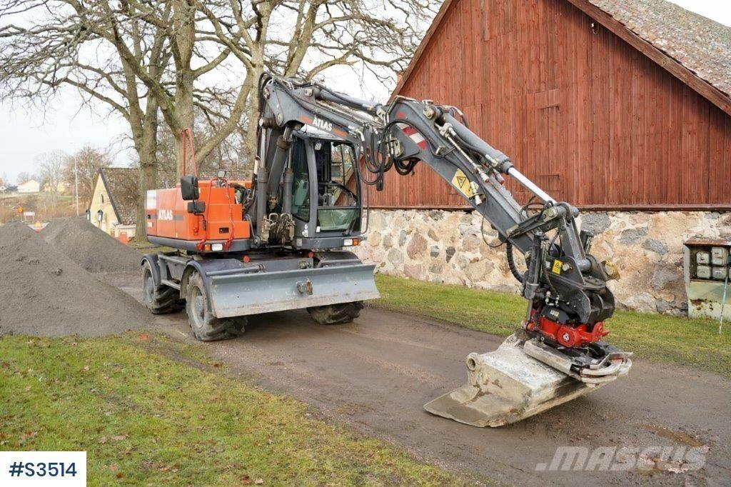 Atlas 140W Excavator حفارات زحافة