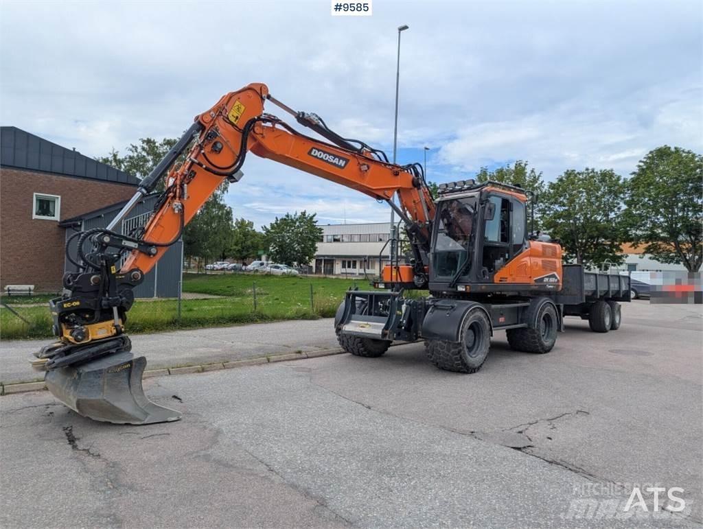 Doosan DX160W-7 حفارات بعجل