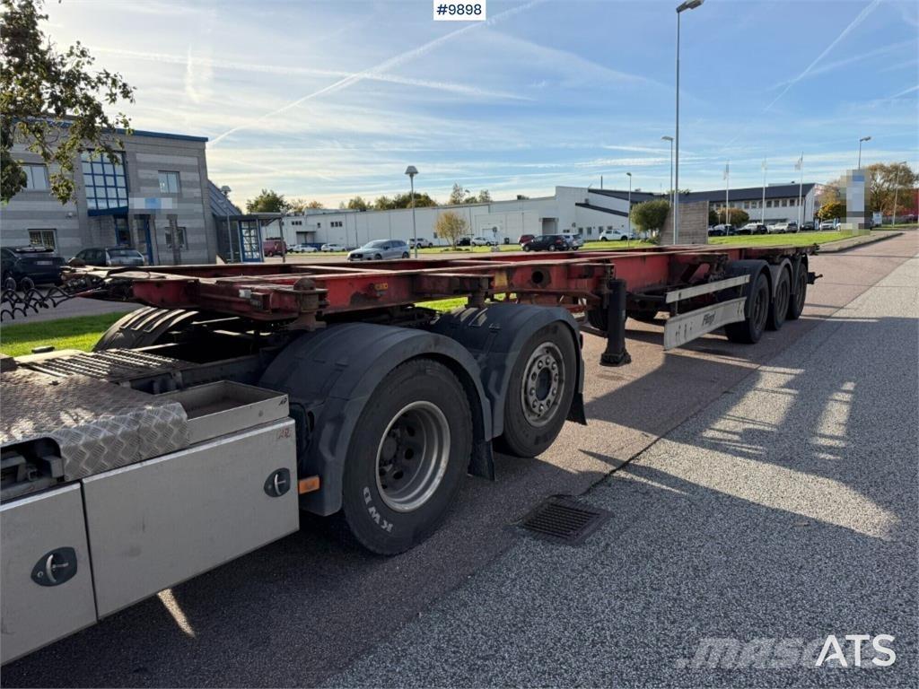Fliegl SDS 400 نصف مقطورات حاويات