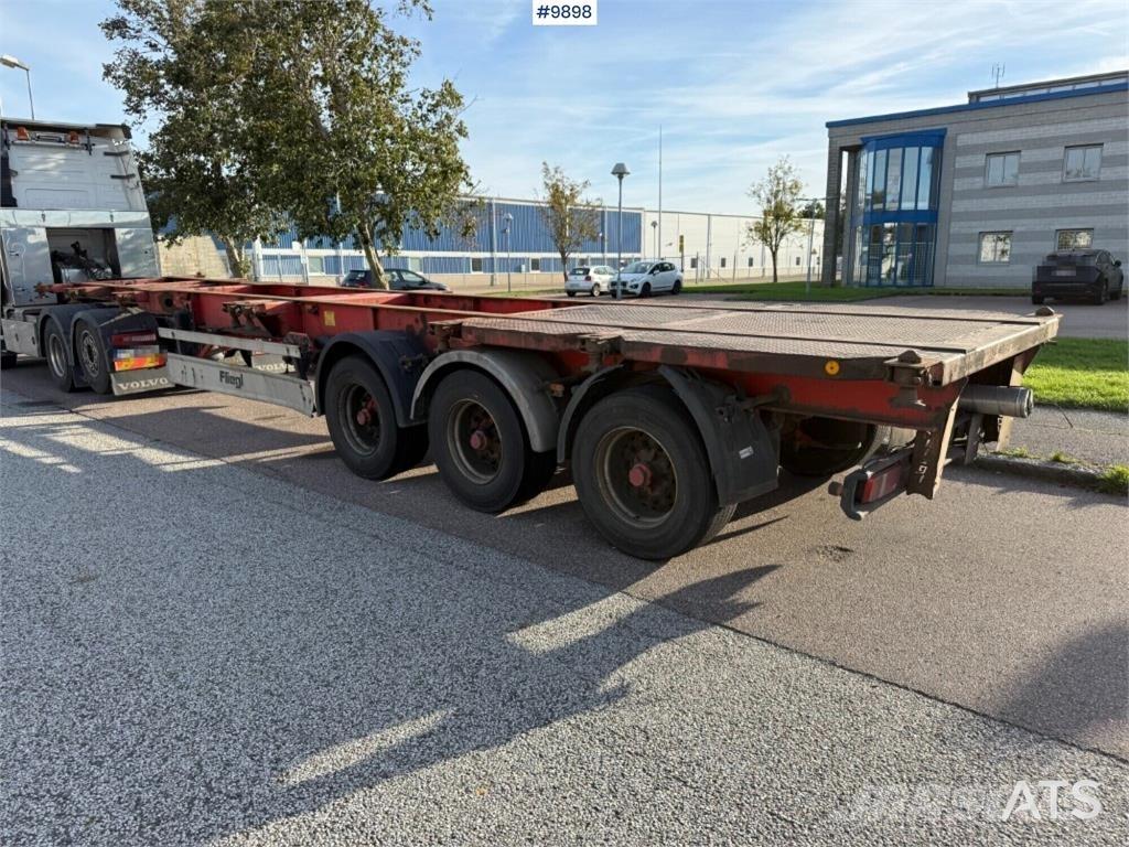 Fliegl SDS 400 نصف مقطورات حاويات