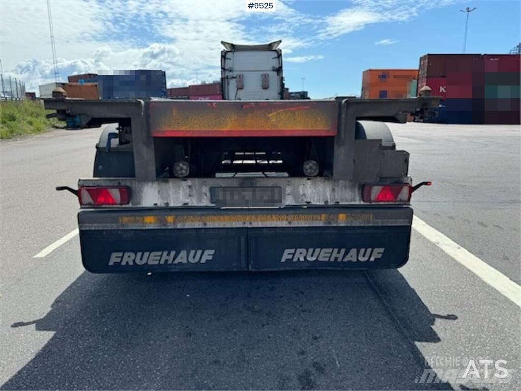 Fruehauf annet نصف مقطورات حاويات