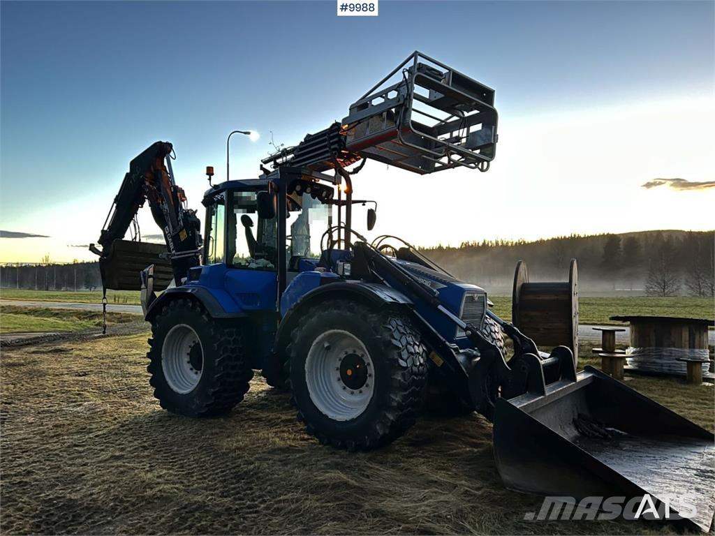 Huddig 1260C لوادر ذات جرافات عكسية