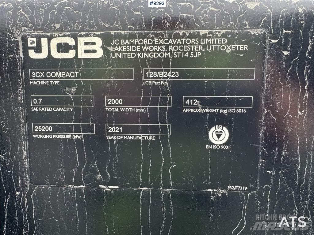 JCB 3CX 10L5WH لوادر ذات جرافات عكسية