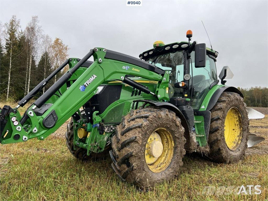 John Deere 6155 R الجرارات