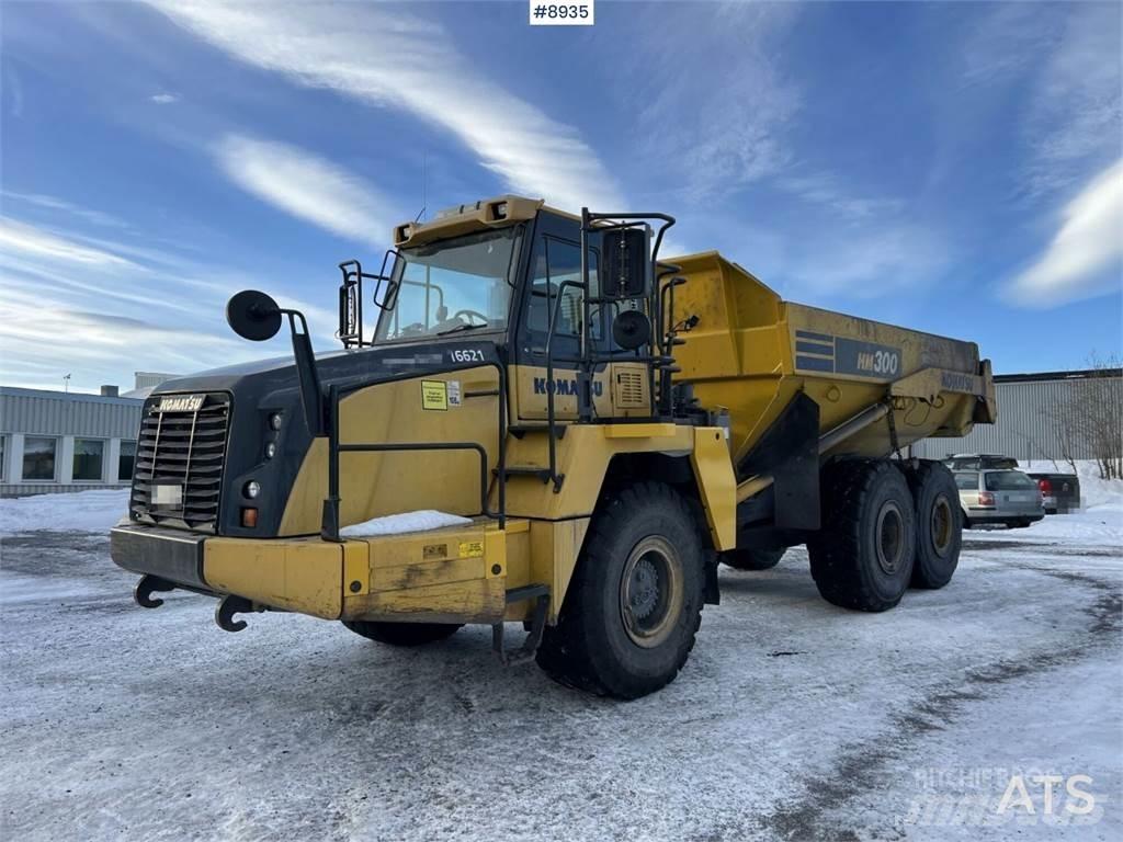 Komatsu HM300-3 ساحبات مفصلية