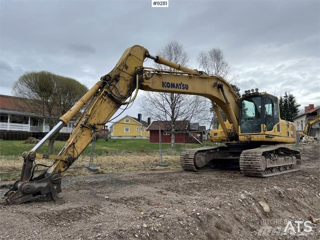Komatsu PC290 LC-3 حفارات زحافة