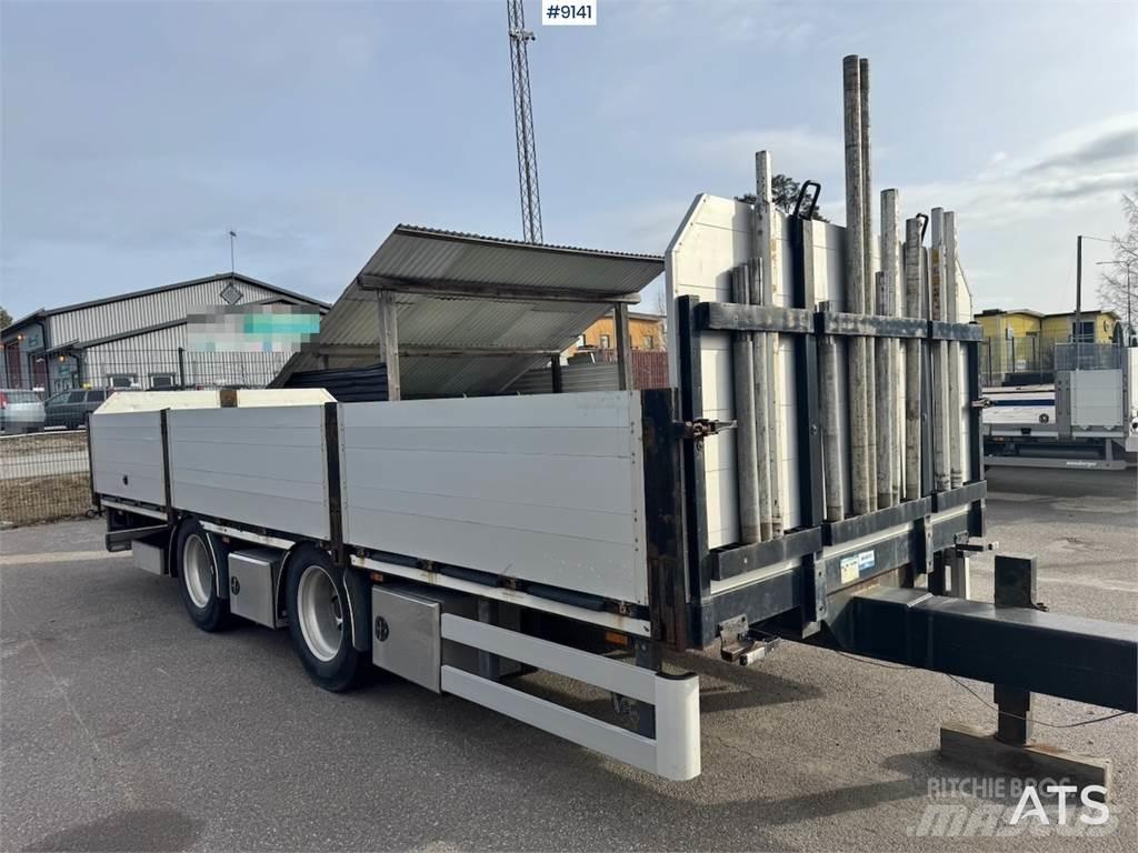 Konar 2-axles Trailer أنواع أخرى من أنصاف المقطورات