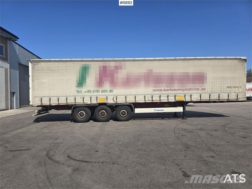 Krone trailer نصف مقطورات بباب جانبي