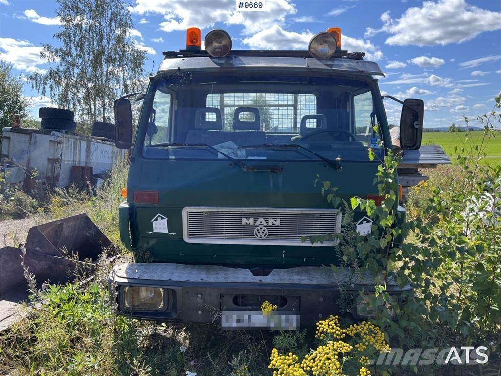 MAN VW 8,150 F شاحنات الرافعات الخطافية