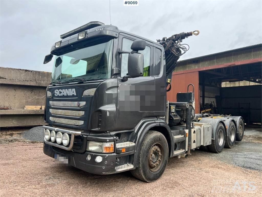 Scania G400 شاحنات الرافعات