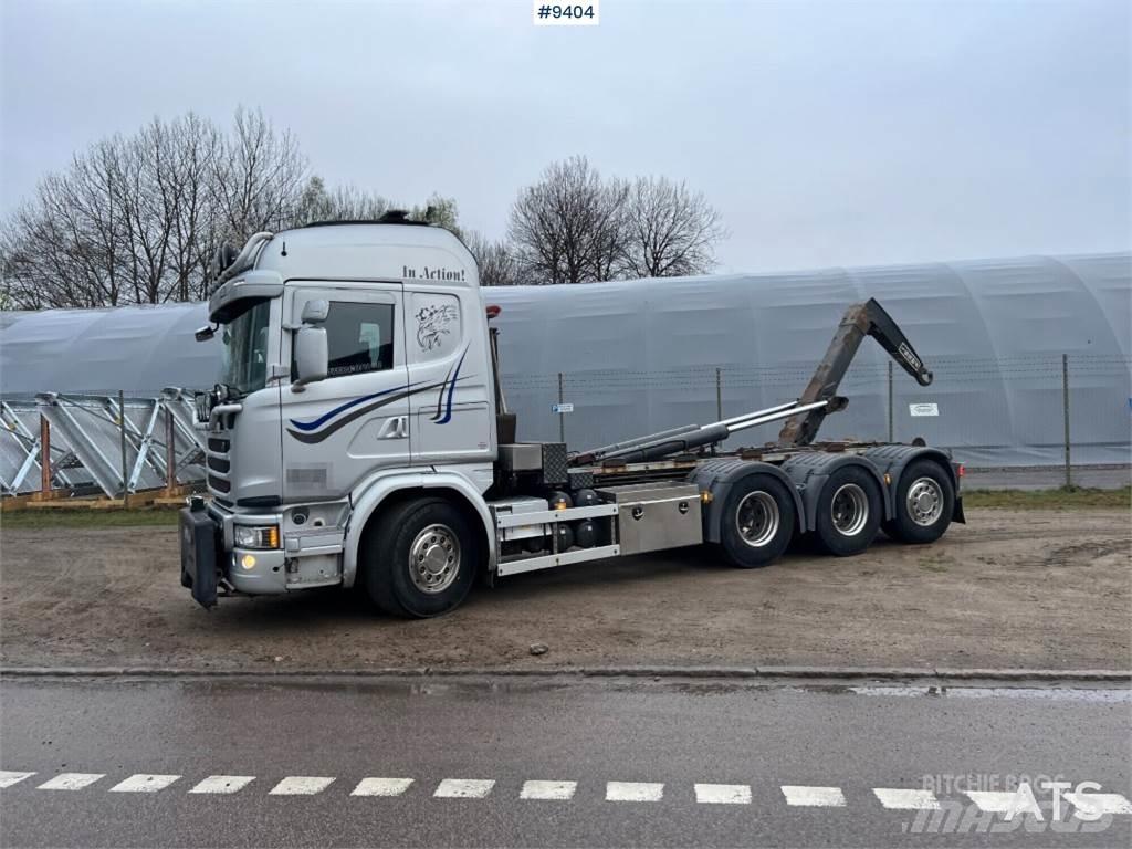 Scania G490 شاحنات الرافعات الخطافية