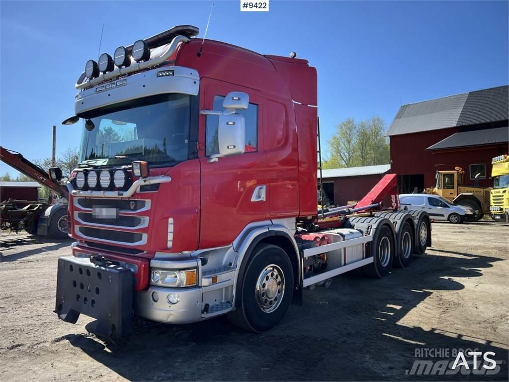 Scania G490 شاحنات الرافعات الخطافية
