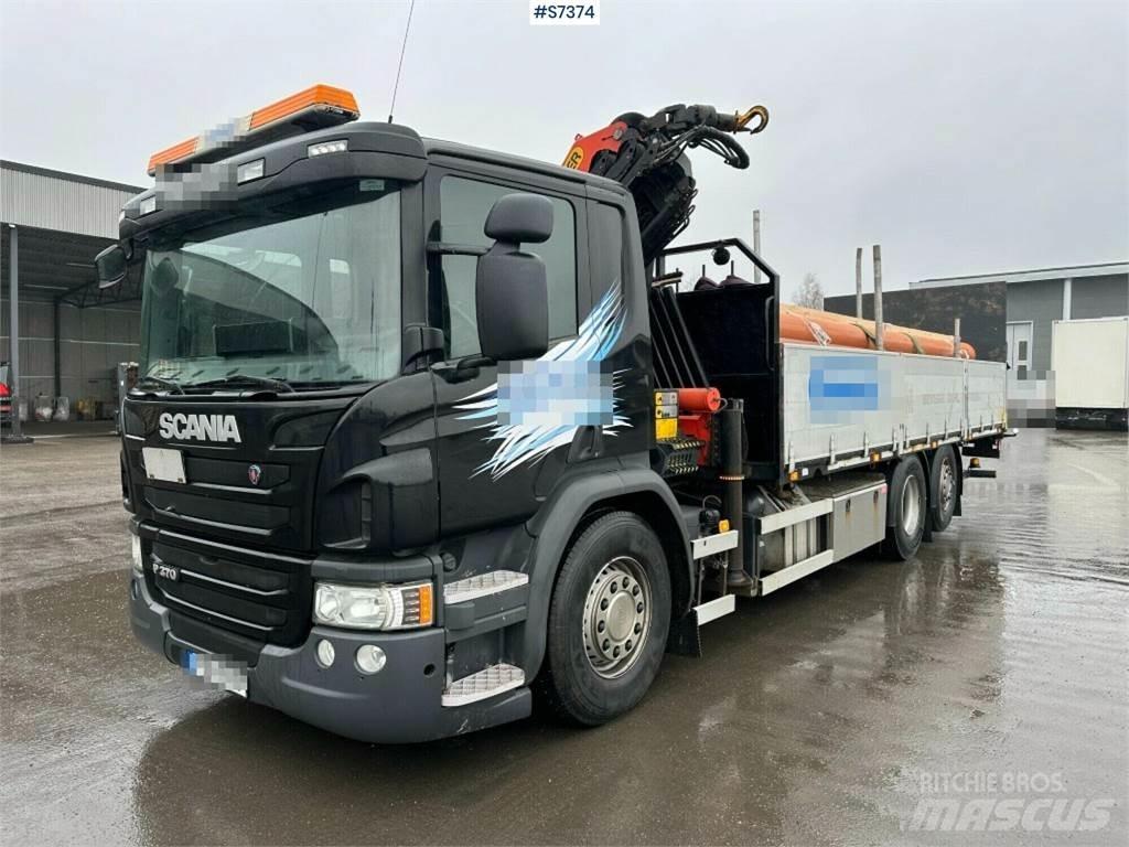 Scania P370 شاحنات الرافعات