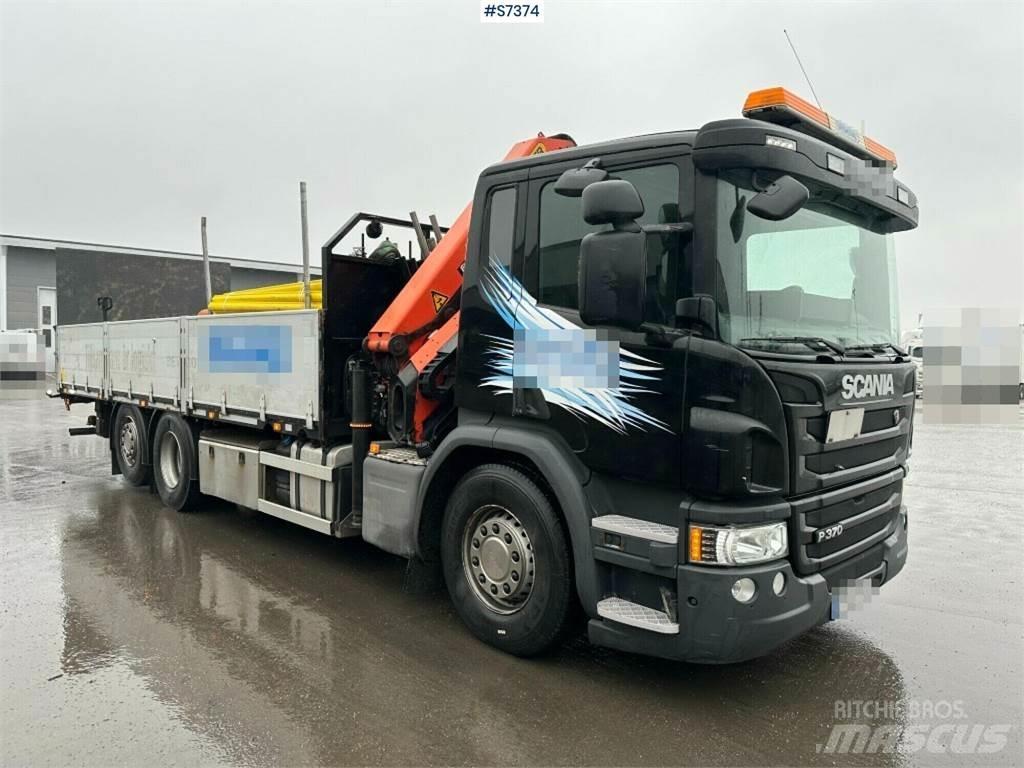 Scania P370 شاحنات الرافعات