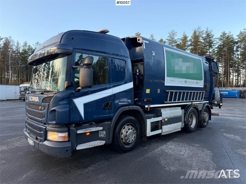 Scania P380 شاحنات المخلفات