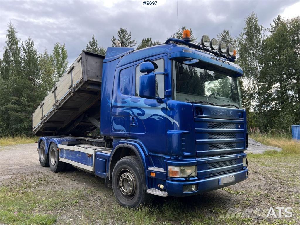 Scania R124GB6X4NB470 شاحنات الرافعات الخطافية