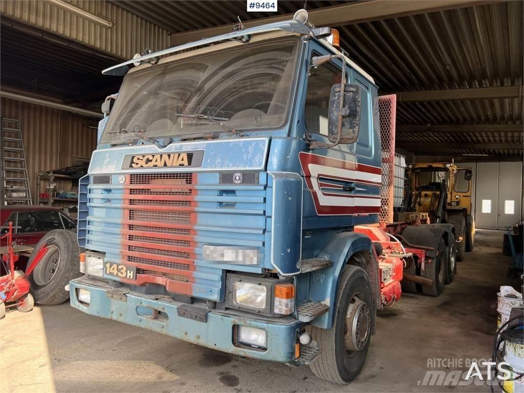 Scania R143 شاحنات الرافعات الخطافية