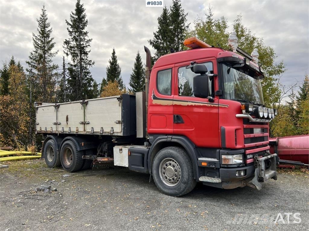 Scania R164GB6x2NZ480 شاحنات قلابة