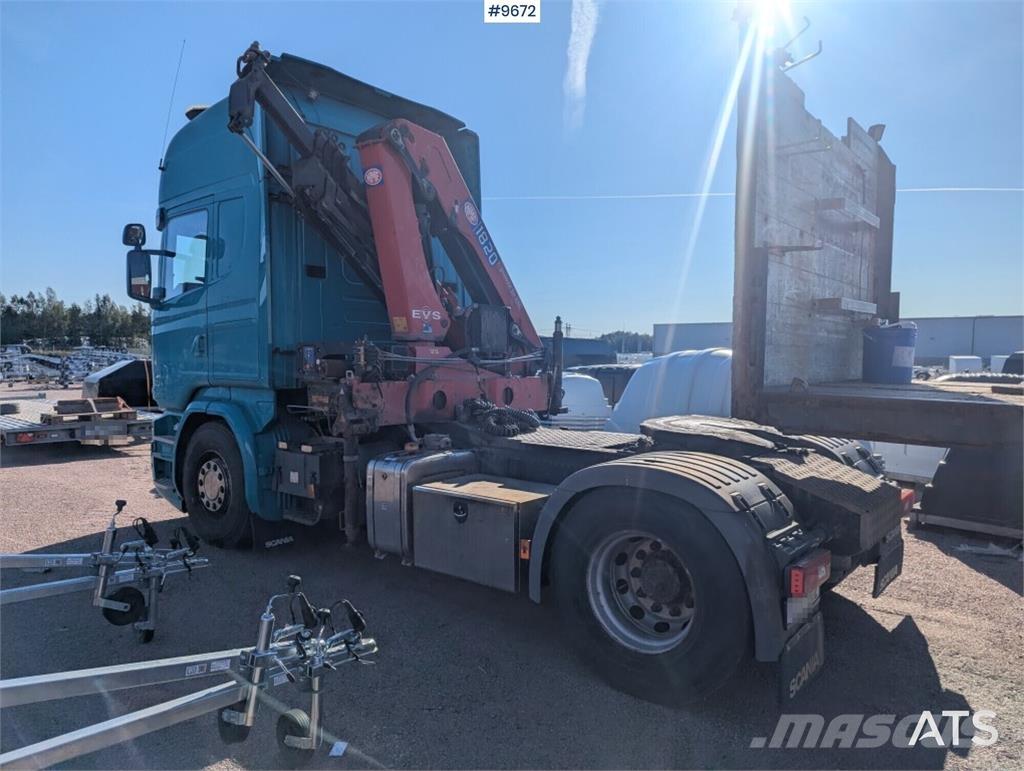 Scania R410 وحدات الجر