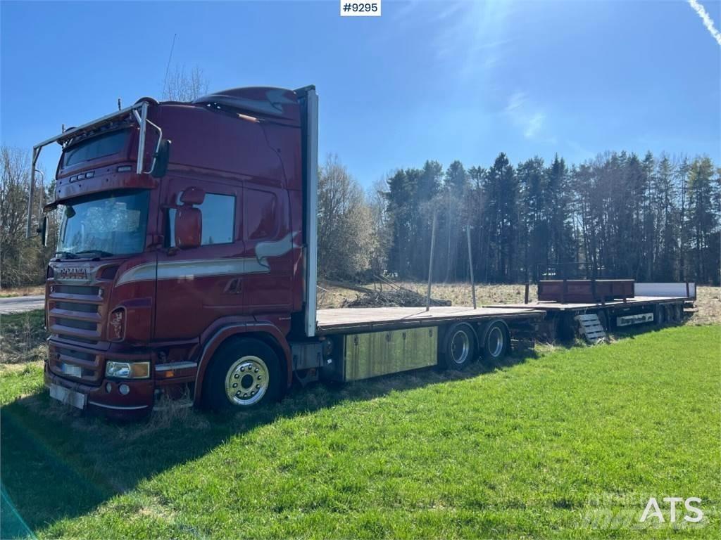 Scania R480 شاحنات مسطحة/مفصلية الجوانب