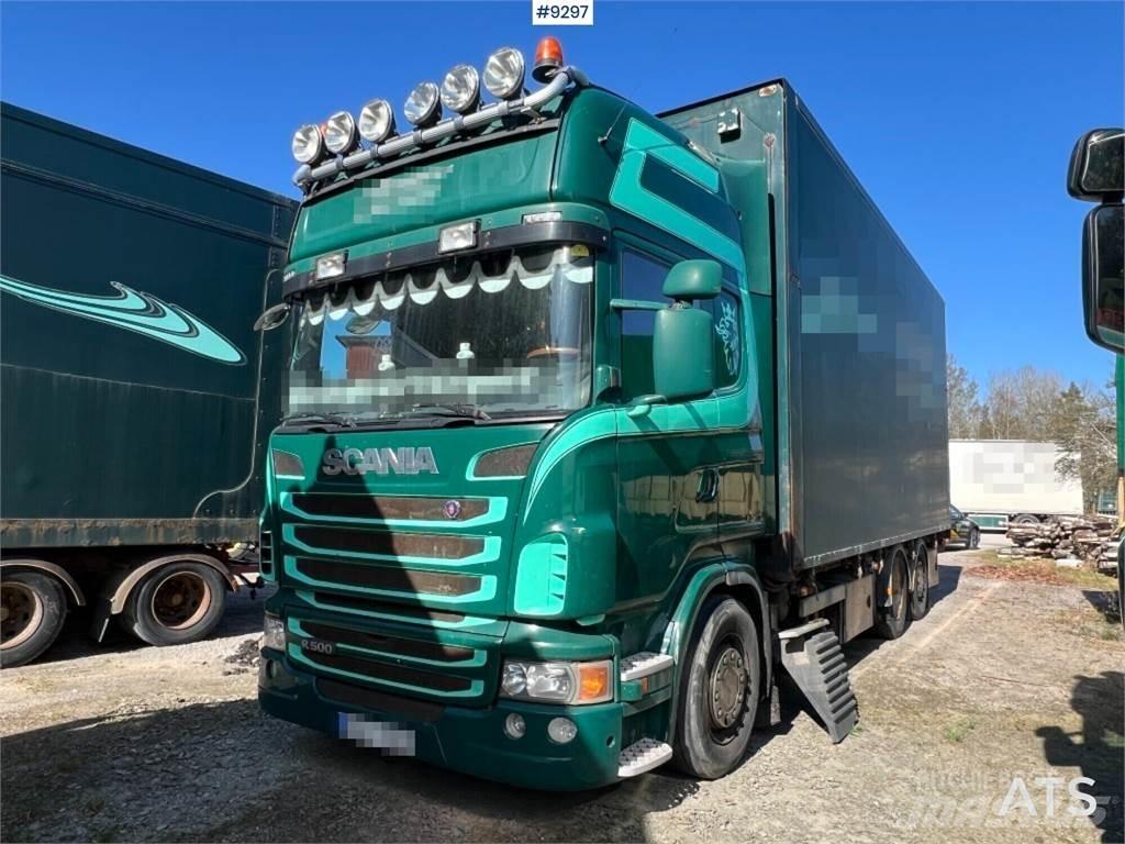 Scania R500LB6X2*4HNB شاحنات ذات هيكل صندوقي