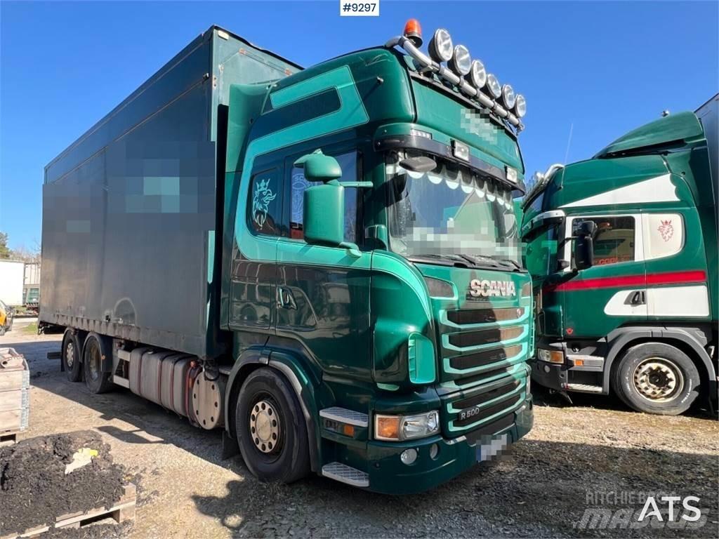 Scania R500LB6X2*4HNB شاحنات ذات هيكل صندوقي