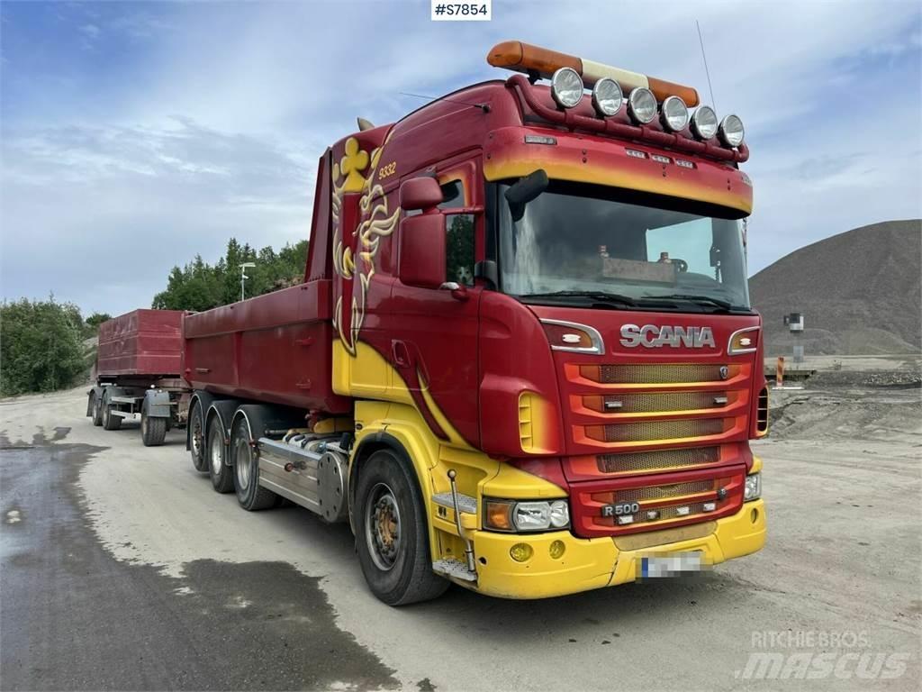 Scania R500LB8X4*4HNB شاحنات قلابة