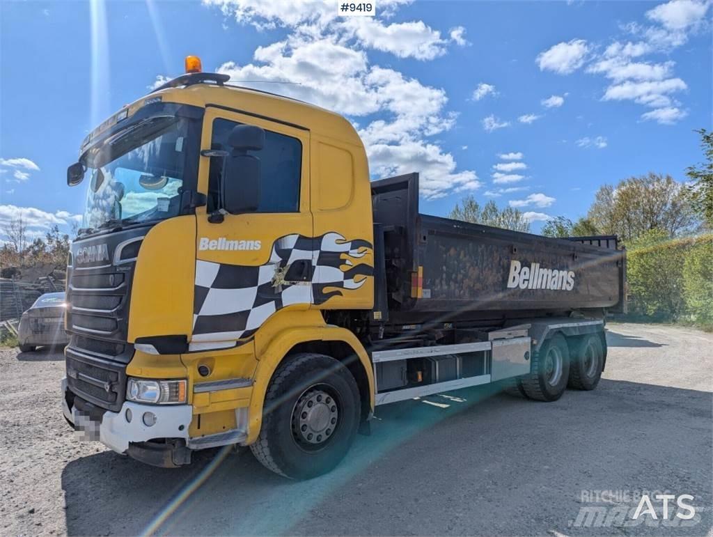 Scania R520 شاحنات الرافعات الخطافية