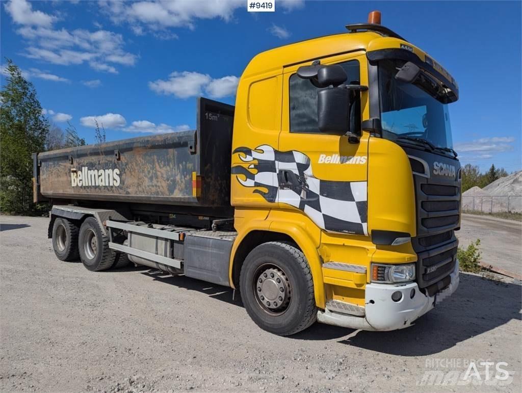 Scania R520 شاحنات الرافعات الخطافية