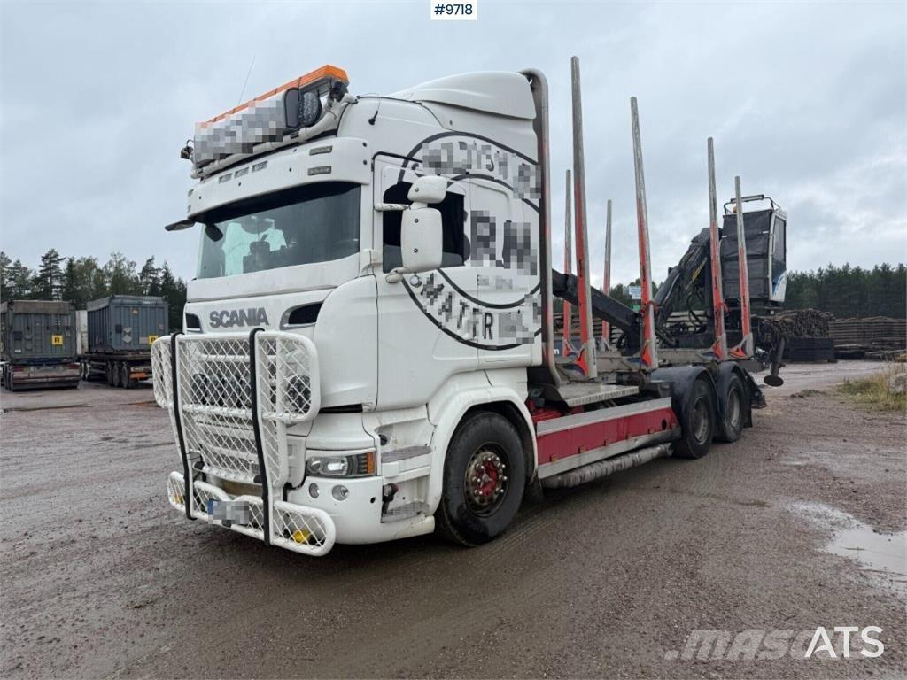 Scania R520 شاحنات أشجار