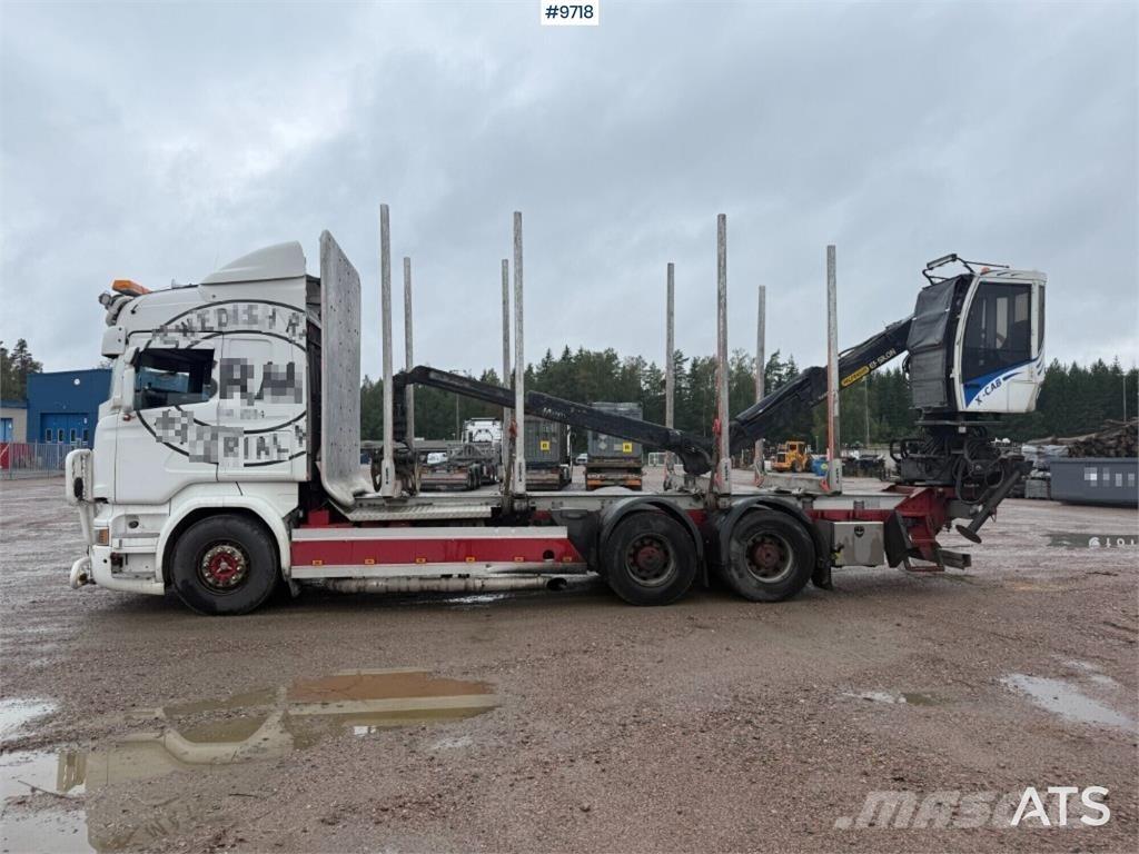 Scania R520 شاحنات أشجار