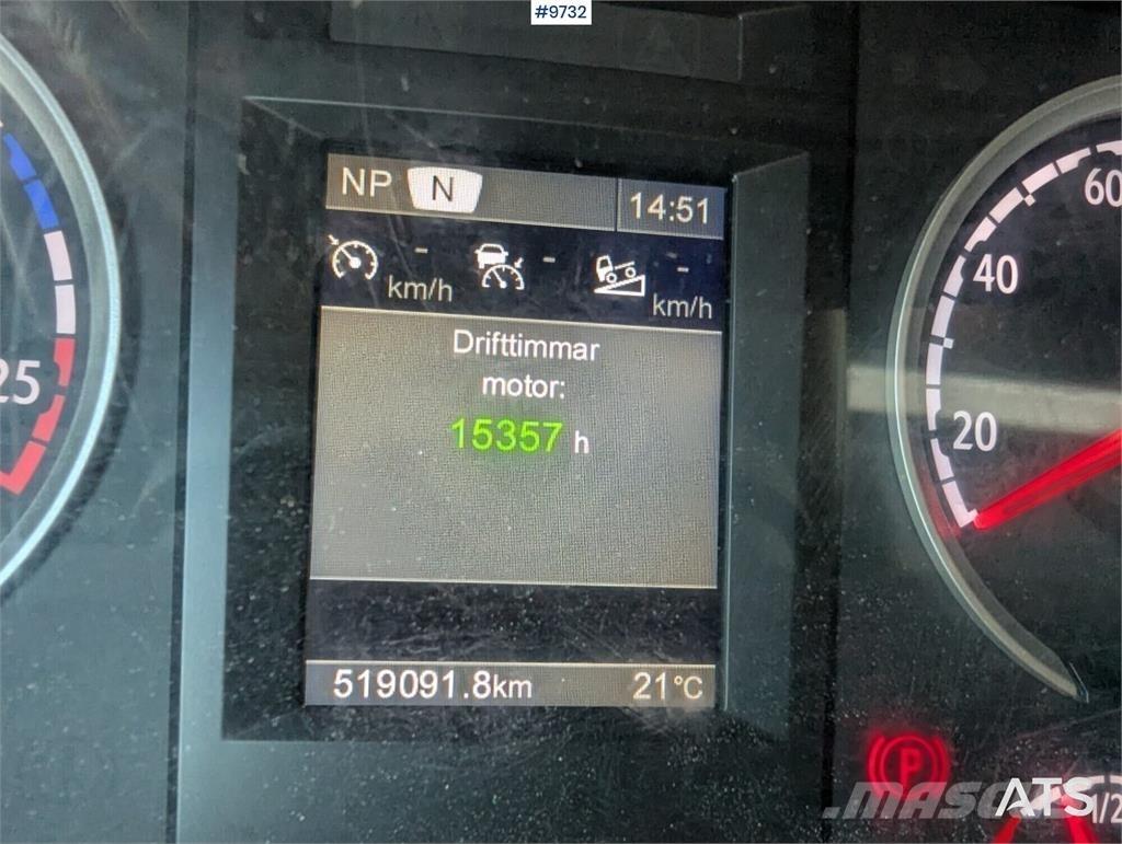 Scania R520 شاحنات الرافعات الخطافية