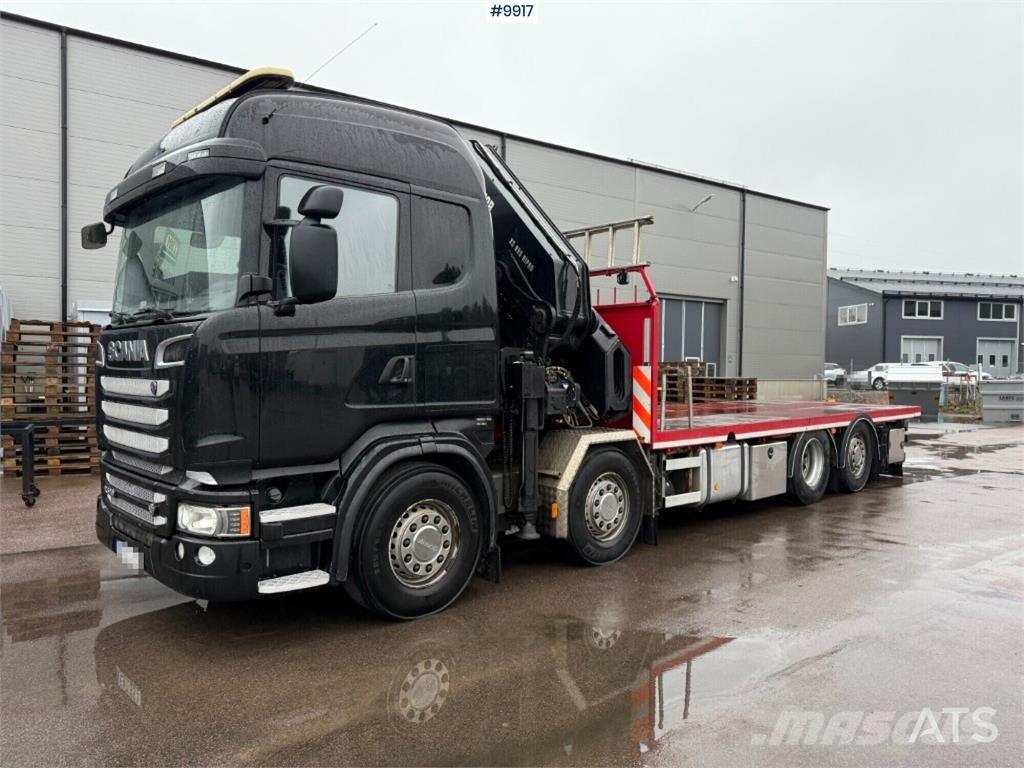 Scania R520 شاحنات الرافعات