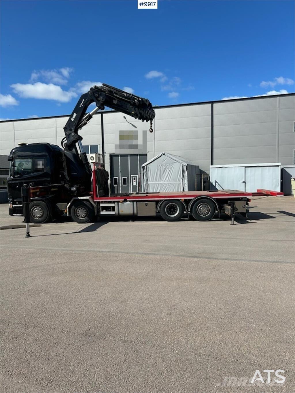 Scania R520 شاحنات الرافعات