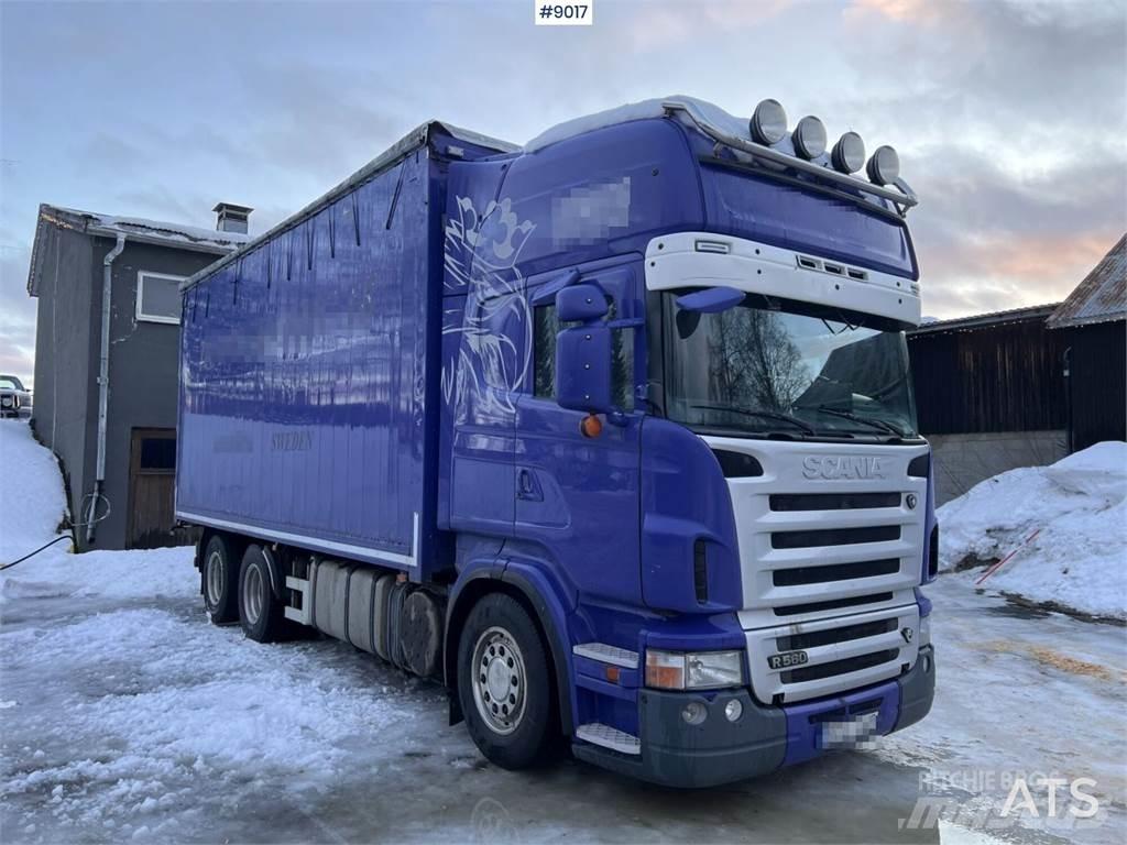 Scania R560 شاحنات ذات هيكل صندوقي