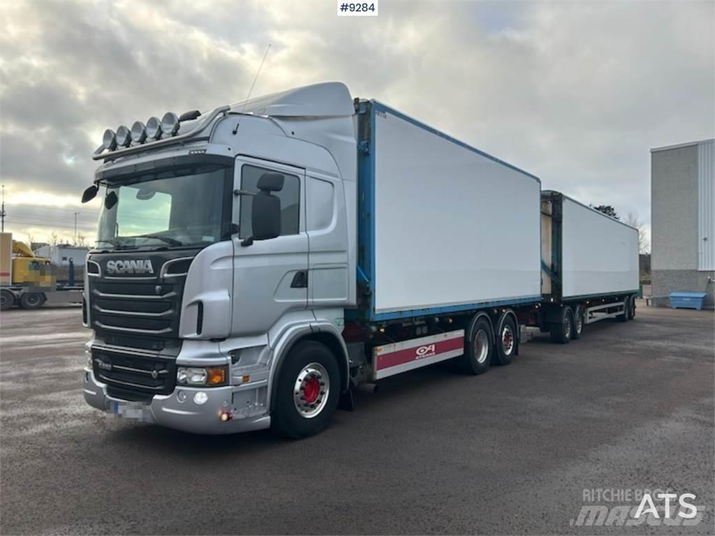 Scania R560LB6x2MNB شاحنات ذات هيكل صندوقي