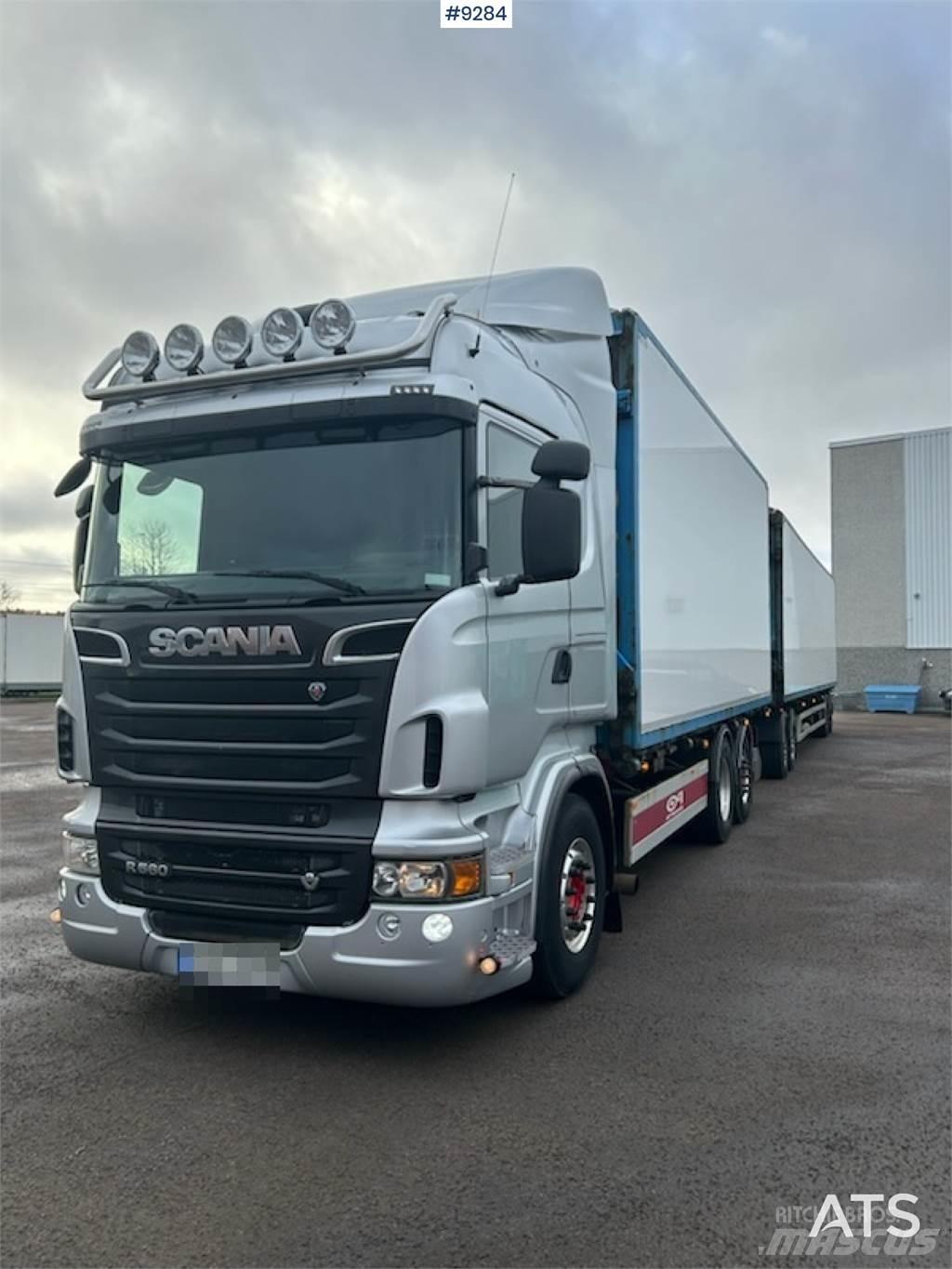 Scania R560LB6x2MNB شاحنات ذات هيكل صندوقي