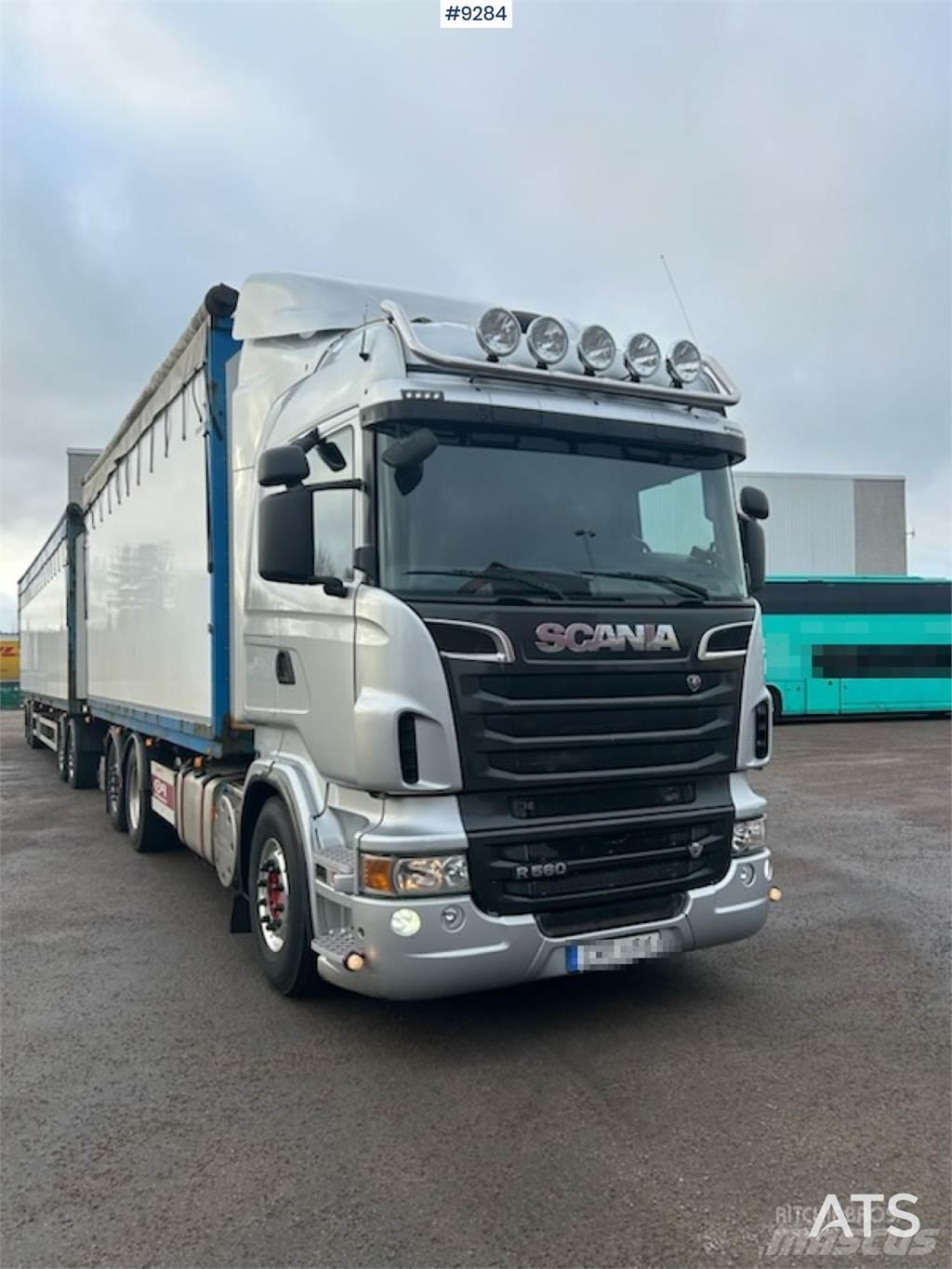 Scania R560LB6x2MNB شاحنات ذات هيكل صندوقي