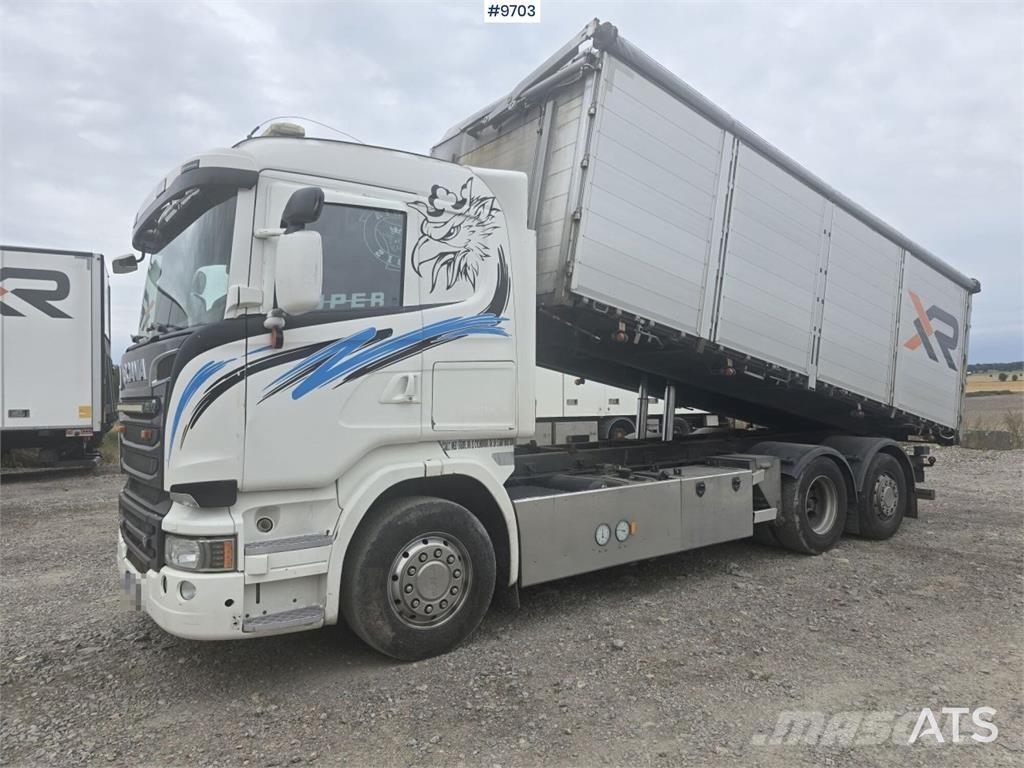 Scania R580 شاحنات قلابة