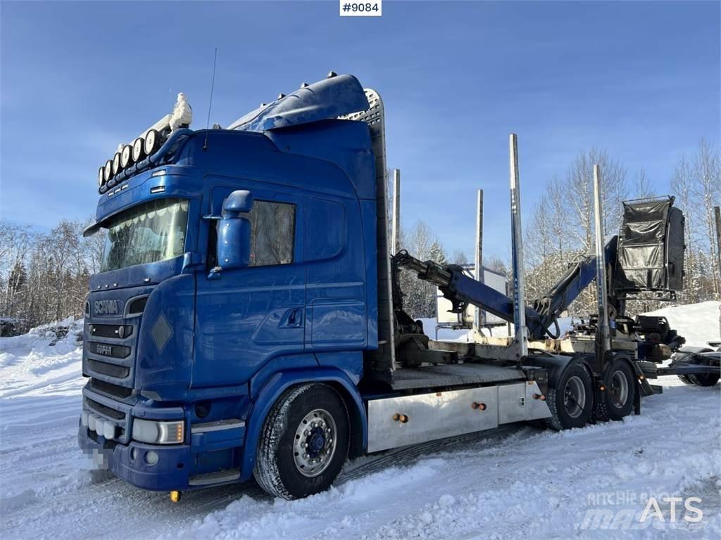 Scania R580 6X4 شاحنات أشجار