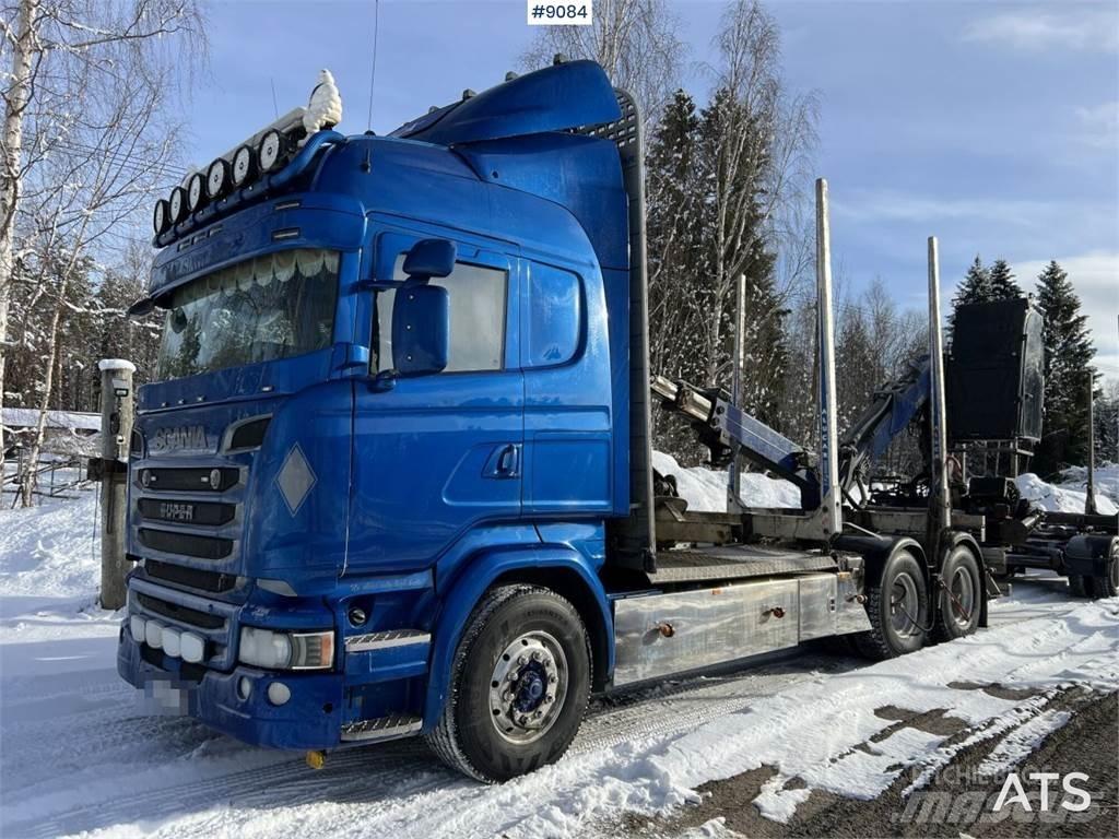 Scania R580 6X4 شاحنات أشجار