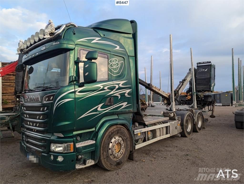 Scania R580LB 6X4 HNB شاحنات أشجار