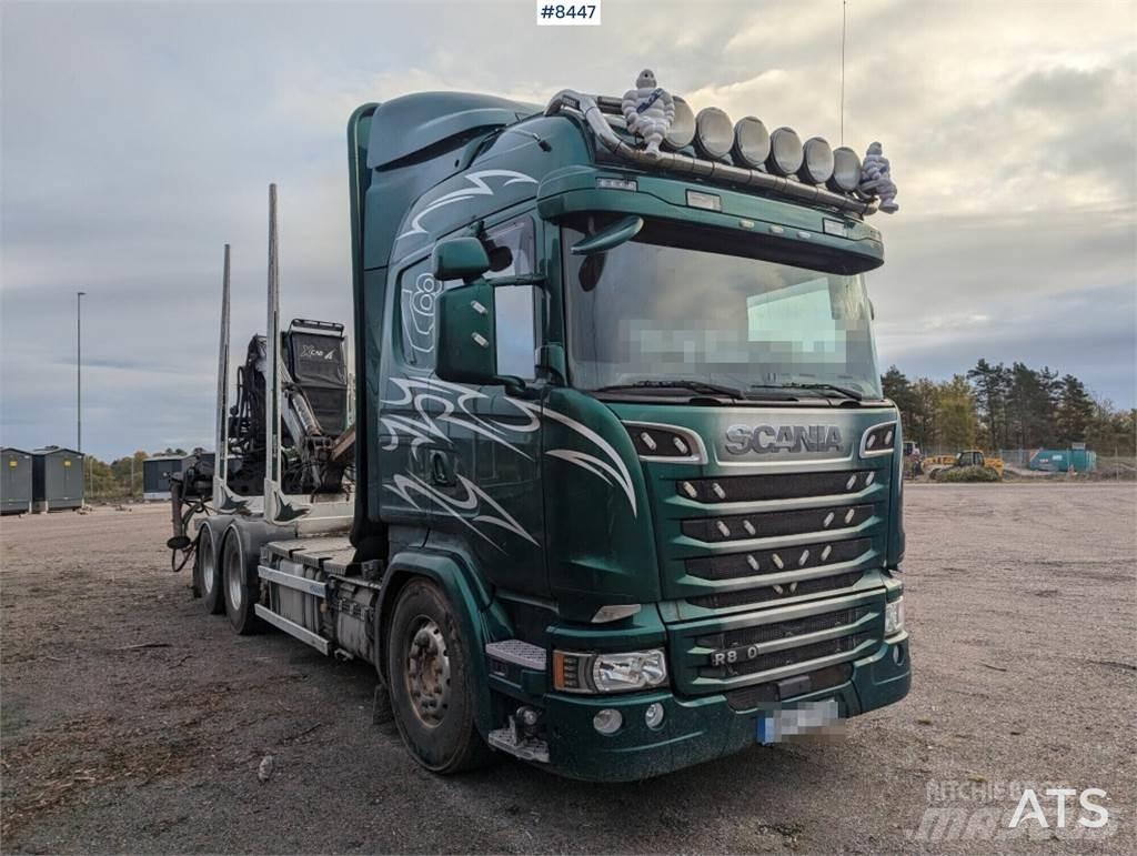 Scania R580LB 6X4 HNB شاحنات أشجار
