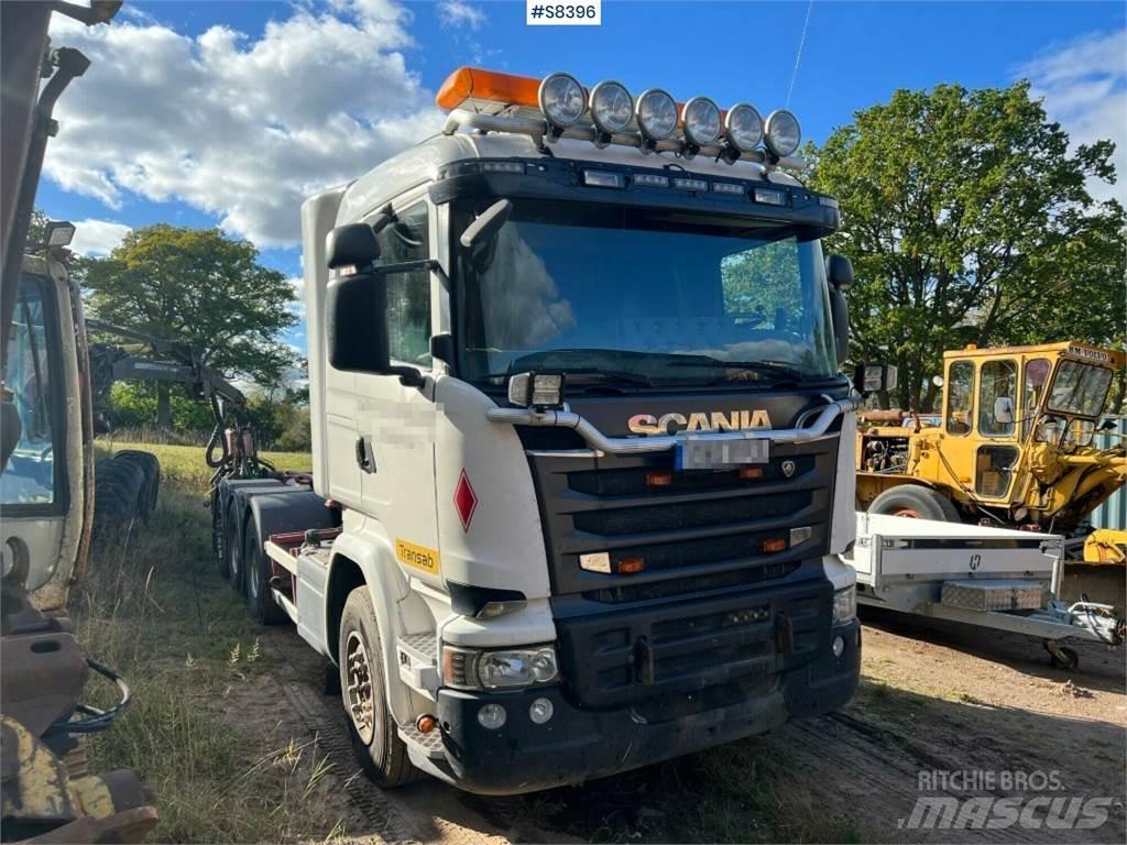 Scania R580LB8X4*4HSA شاحنات الرافعات الخطافية