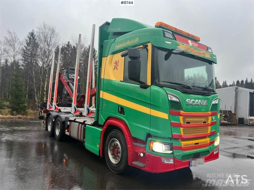 Scania R650 6X4 شاحنات أشجار