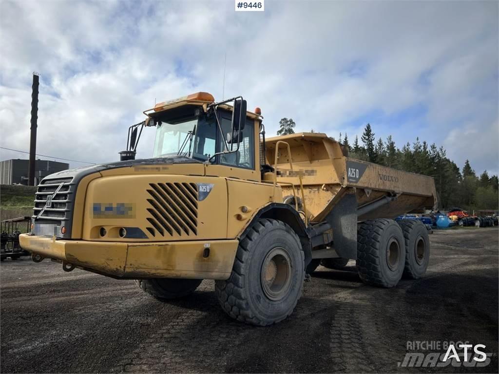 Volvo A25D ساحبات مفصلية